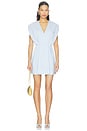 view 1 of 3 ROBE MINI CAPE SEFI  in Periwinkle Sky