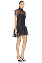 view 2 of 4 ROBE COURTE TAILLE BASSE BEAUX  in Black