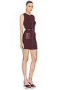 view 3 of 4 Viretta Mini Dress in Fig