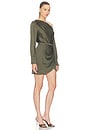 view 2 of 4 Cameron Dress in Dark Olive