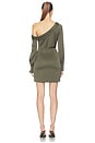 view 4 of 4 Cameron Dress in Dark Olive