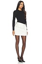 view 2 of 3 Noel Long Sleeve Mini Dress in Black Multi