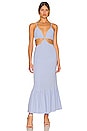 view 1 of 3 Ayla Cutout Maxi Dress in Periwinkle