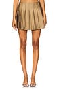 view 1 of 6 Rives Pleated Mini Skort in Bronze Multi