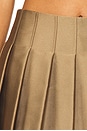 view 6 of 6 Rives Pleated Mini Skort in Bronze Multi