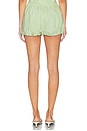 view 4 of 6 Bubble Short in Lime Gingham