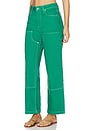 view 3 of 6 Xavier Carpenter Pant in Kelly Green
