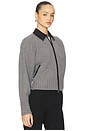 view 2 of 4 Zofia Zipper Cardigan in Heather Grey