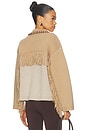 view 1 of 5 Chesney Oversized Cardigan in Camel Multi