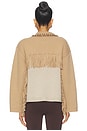 view 4 of 5 Chesney Oversized Cardigan in Camel Multi