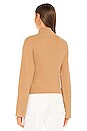 view 3 of 4 Amaris Wrap Sweater in Camel