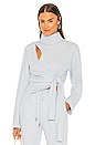 view 1 of 4 Amaris Wrap Sweater in Mist
