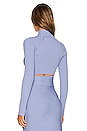 view 3 of 4 CUELLO VUELTO CAMILA in Periwinkle