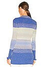 view 3 of 4 Bianca Cardigan in Cobalt Space Dye