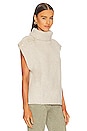 view 2 of 4 Winona Recycled Cashmere Pullover in Sand