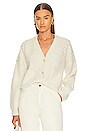 view 1 of 4 Olympia Cardigan in White