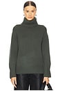 view 1 of 4 Katy Turtleneck Sweater in Moss