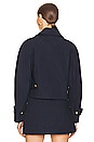 view 3 of 4 Olina Cropped Jacket in Midnight