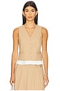 view 1 of 4 Laiken Vest in Camel