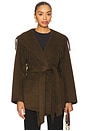view 1 of 5 Rowen Fringe Jacket in Alligator