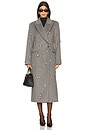 view 1 of 4 Gianni Coat in Heather Grey