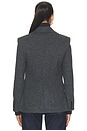 view 4 of 5 Auden Knit Combo Blazer in Dark Charcoal