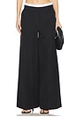 view 1 of 6 Olly Double Waistband Pant in Black Multi