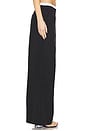 view 3 of 6 Olly Double Waistband Pant in Black Multi