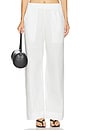 view 1 of 6 Arden Pull On Pant in White