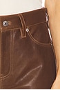 view 6 of 6 БРЮКИ С ИЗОГНУТЫМ КРОЕМ WALDON in Cocoa