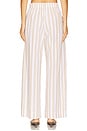 view 4 of 6 Arden Pull On Pant in Sand Stripe
