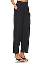 view 2 of 6 Waldon Curved Leg Pant in Black