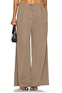 view 1 of 6 Haydin Wide Leg Pant in Faded Olive