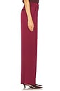 view 3 of 6 Kyra Wide Leg Pant in Cranberry