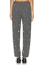 view 4 of 6 Kandace Embellished Jogger in Charcoal Grey