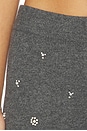 view 6 of 6 Kandace Embellished Jogger in Charcoal Grey