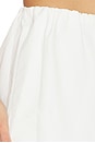 view 6 of 6 Rhea Cotton Wide Leg Pant in White