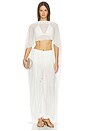 view 6 of 7 Afton Crinkle Jersey Balloon Pant in Ivory