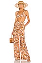 view 4 of 4 Marisol Wide Leg Pant in 70s Floral Print