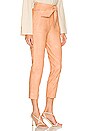 view 2 of 4 Tessa Vegan Leather Pant in Caramel