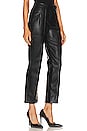 view 2 of 4 Baxter Faux Leather Utility Pant in Black