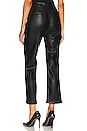 view 3 of 4 Baxter Faux Leather Utility Pant in Black