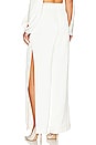 view 3 of 4 Shayla Draped Pant in Ivory
