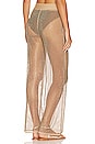 view 3 of 5 Sullivan Crystal Mesh Pant in Bronze