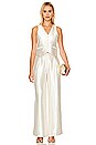view 4 of 5 Malcolm Satin Pant in Cream