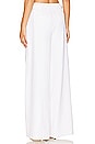 view 3 of 4 Leroy Pleated Wide Leg Pant in Ivory