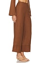 view 2 of 4 Colley Cropped Straight Leg Pant in Bronze