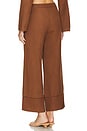 view 3 of 4 Colley Cropped Straight Leg Pant in Bronze
