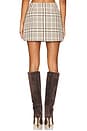 view 4 of 6 MINIFALDA ENVOLVENTE PAYTON in Sand Plaid