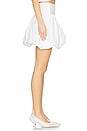 view 3 of 6 Pippa Bubble Mini Skirt in White